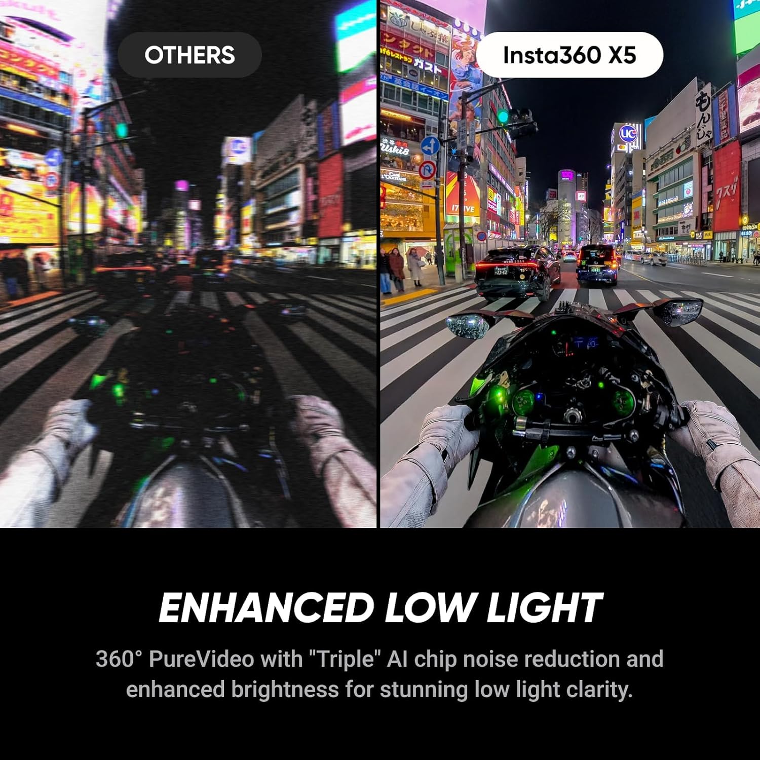 insta360 X5 Essentials Bundle - Waterproof 8K 360° Action Camera, Leading Low Light, Invisible Selfie Stick Effect, Rugged and Replaceable Lens, 3-Hour Battery, Built-in Wind Guard, Stabilization insta360 X5 Essentials Bundle - Waterproof 8K 360° Action Camera, Leading Low Light, Invisible Selfie Stick Effect, Rugged and Replaceable Lens, 3-Hour Battery, Built-in Wind Guard, Stabilization